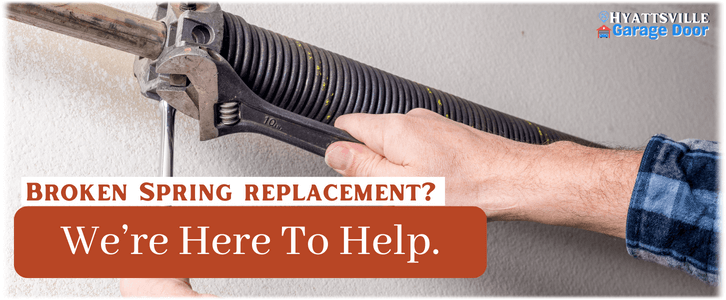 Garage Door Spring Repair Hyattsville MD (240) 621-1798